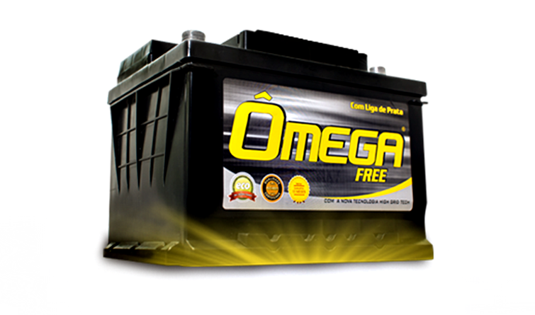 Bateria Bateria Omega 60Ah em Juiz de Fora - Baterias JF
