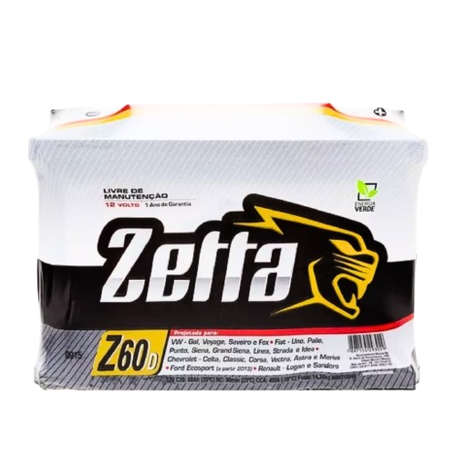 Bateria Zetta 60Ah - Z60D